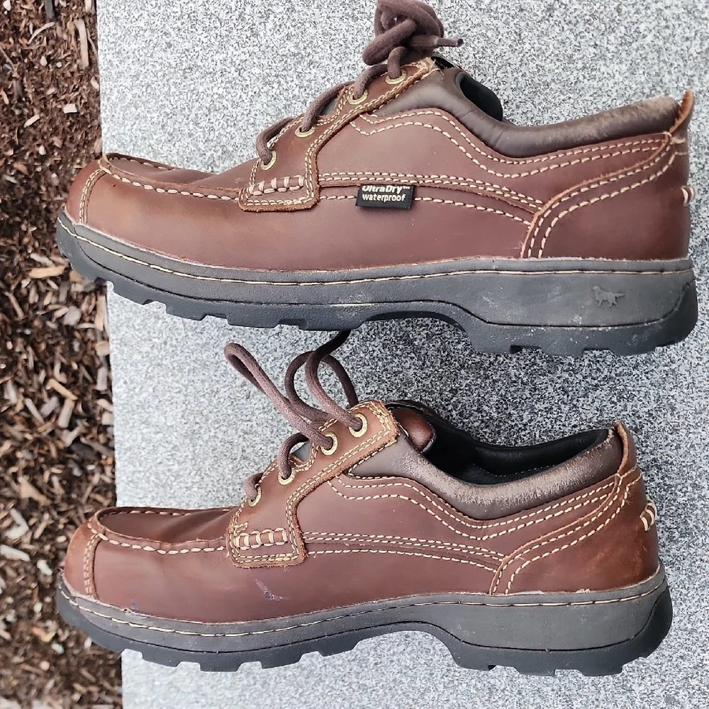 Irish Setter 3874 Waterproof Oxford Men's Brown Leather Shoes Size 8
